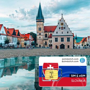 Sim Du Lịch Slovakia 15 ngày